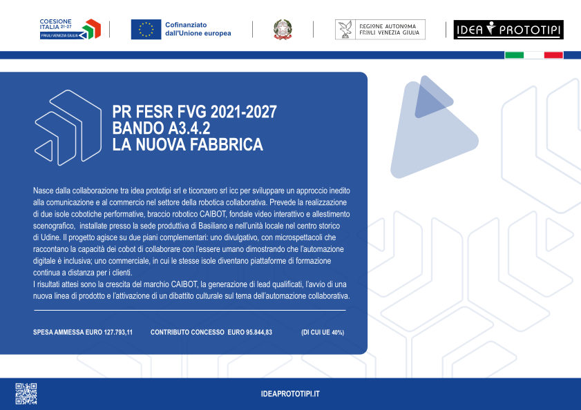 La nuova Fabbrica — poster progetto